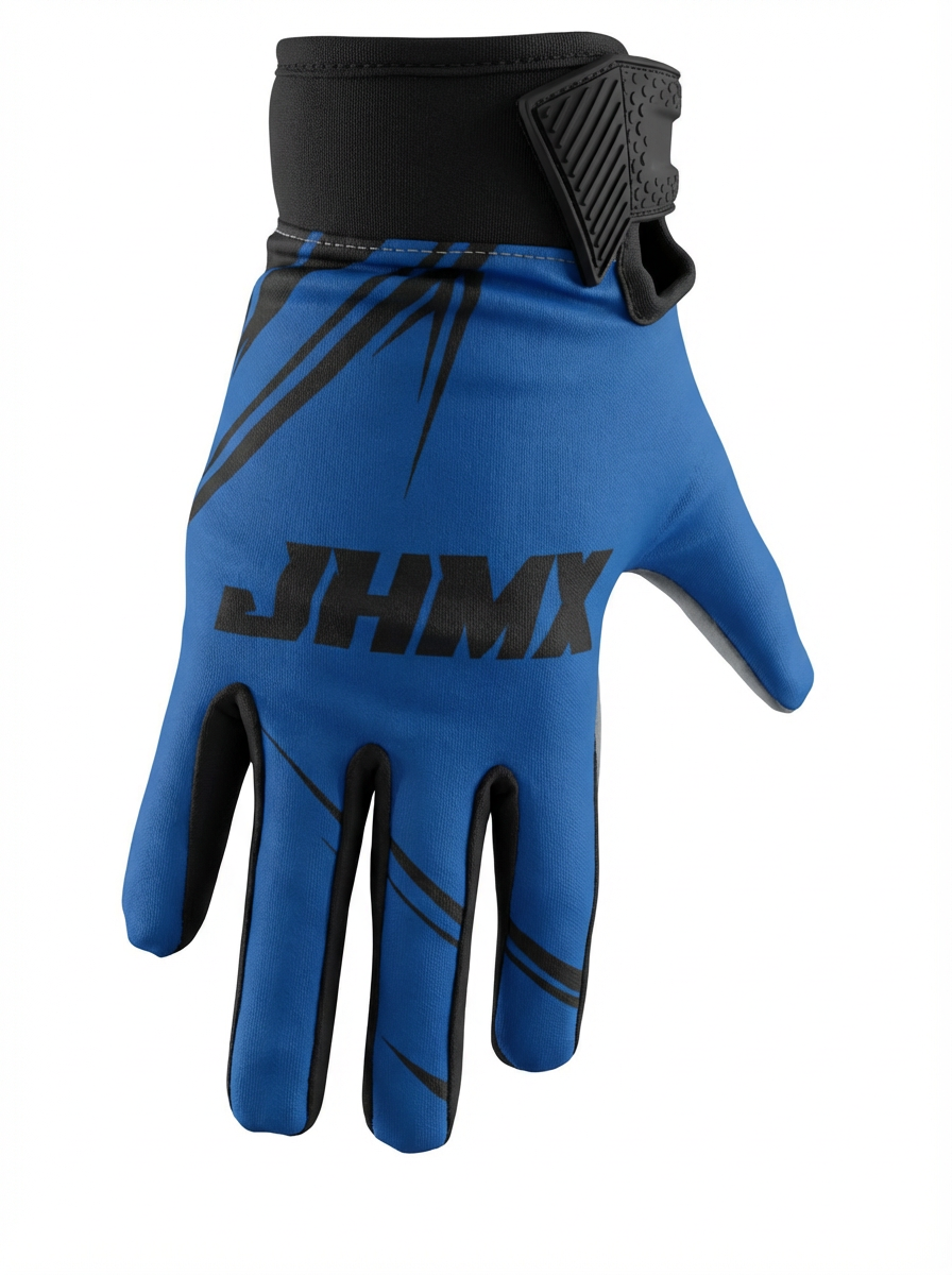 Blue & Black gloves
