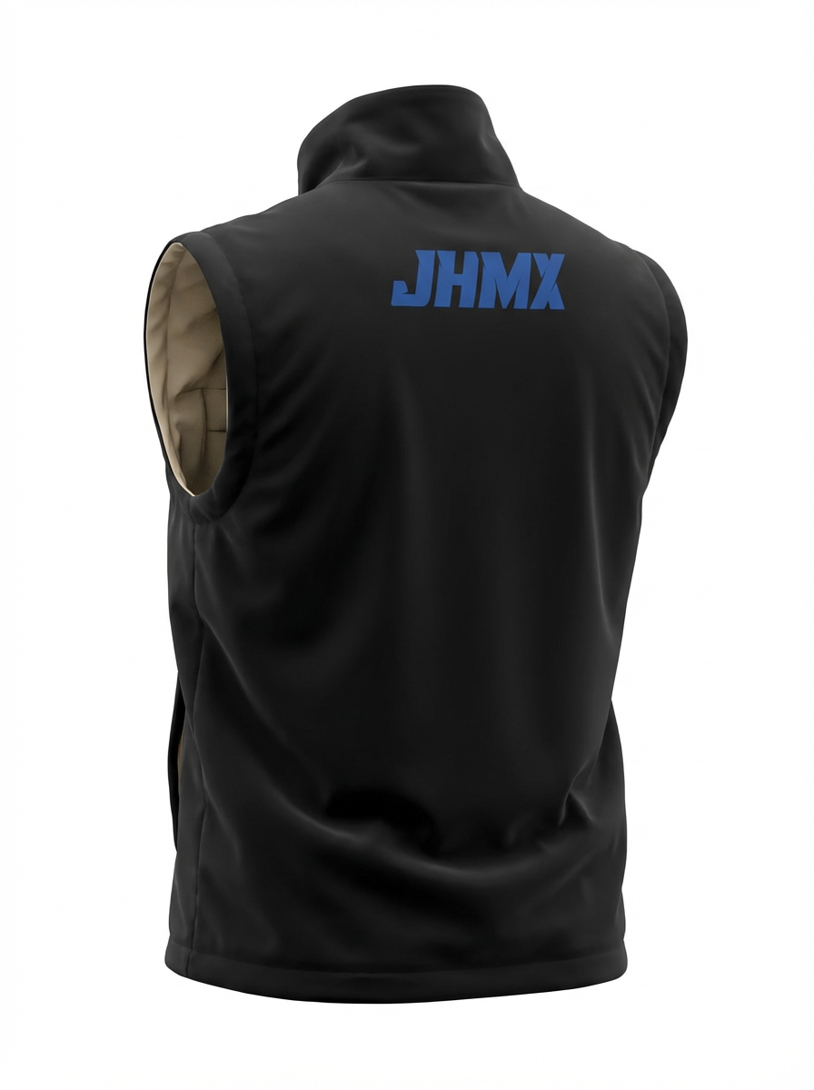 Blue & Black Gilet