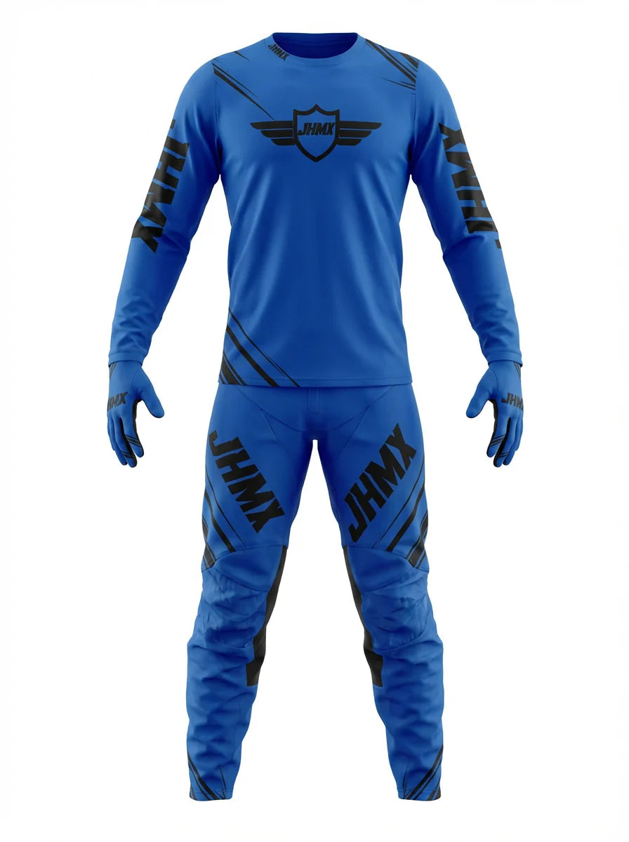 Blue & Black