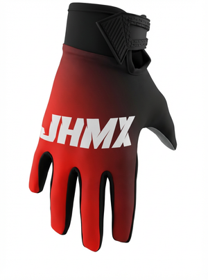 Red & Black fade gloves