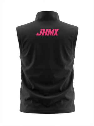 Pink & Black Gilet