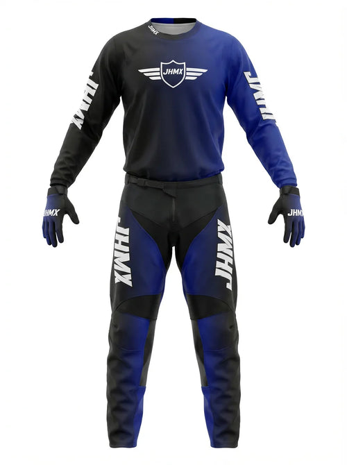 Blue & Black fade