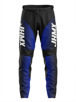 Blue & Black fade trousers ￼