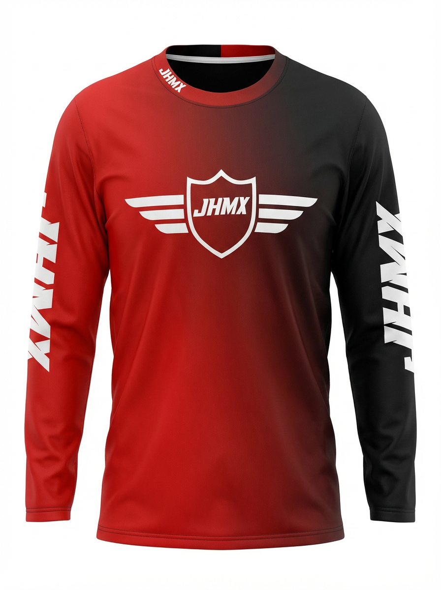 Red & Black fade jersey ￼