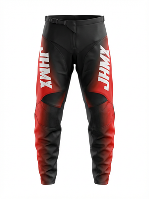 Red & Black fade trousers ￼