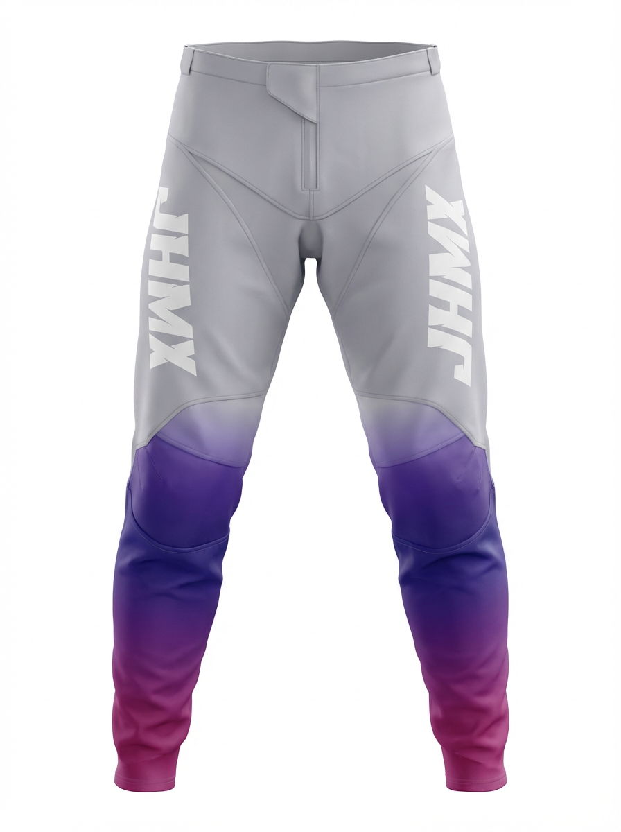 Pink Purple Grey fade trousers ￼