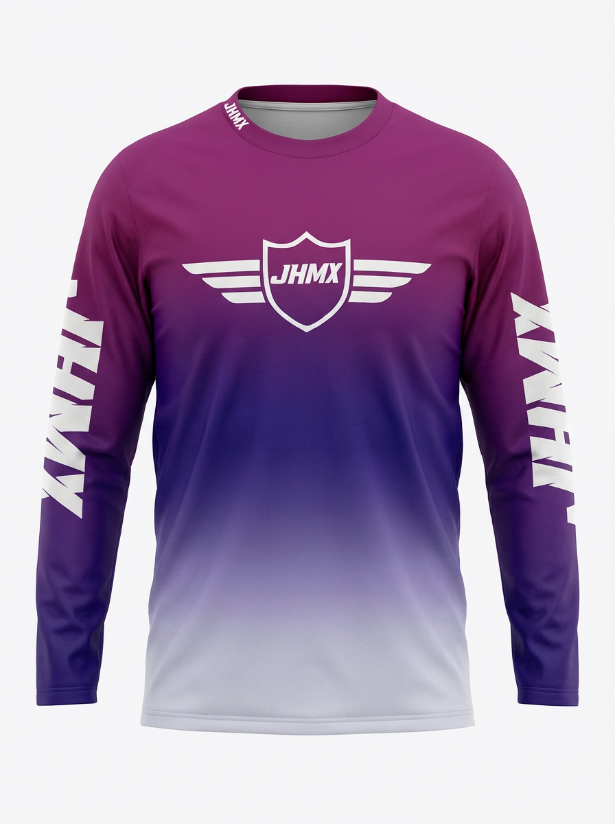 Pink Purple Gray fade jersey ￼