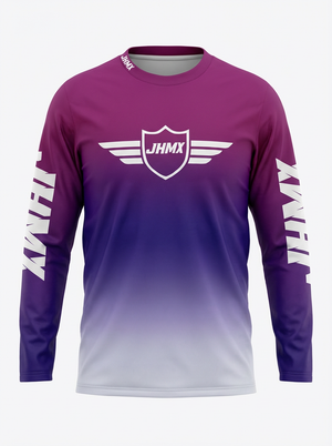 Pink Purple Gray fade jersey ￼