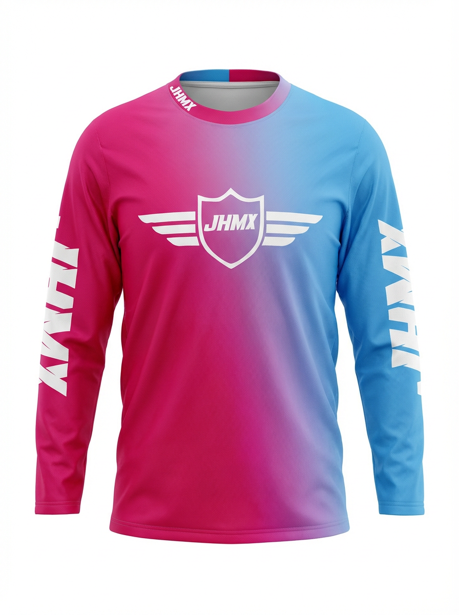 Pink & Blue fade jersey ￼