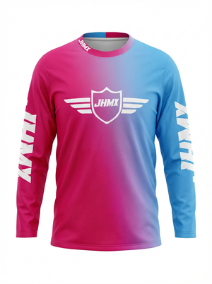 Pink & Blue fade jersey ￼