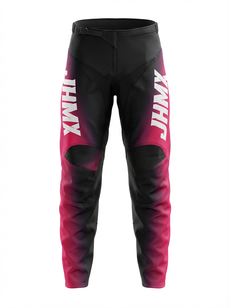 Pink & Black fade trousers ￼